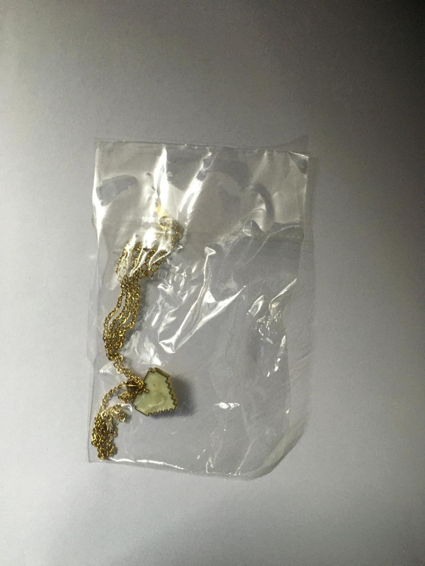 White Heart Neck Piece