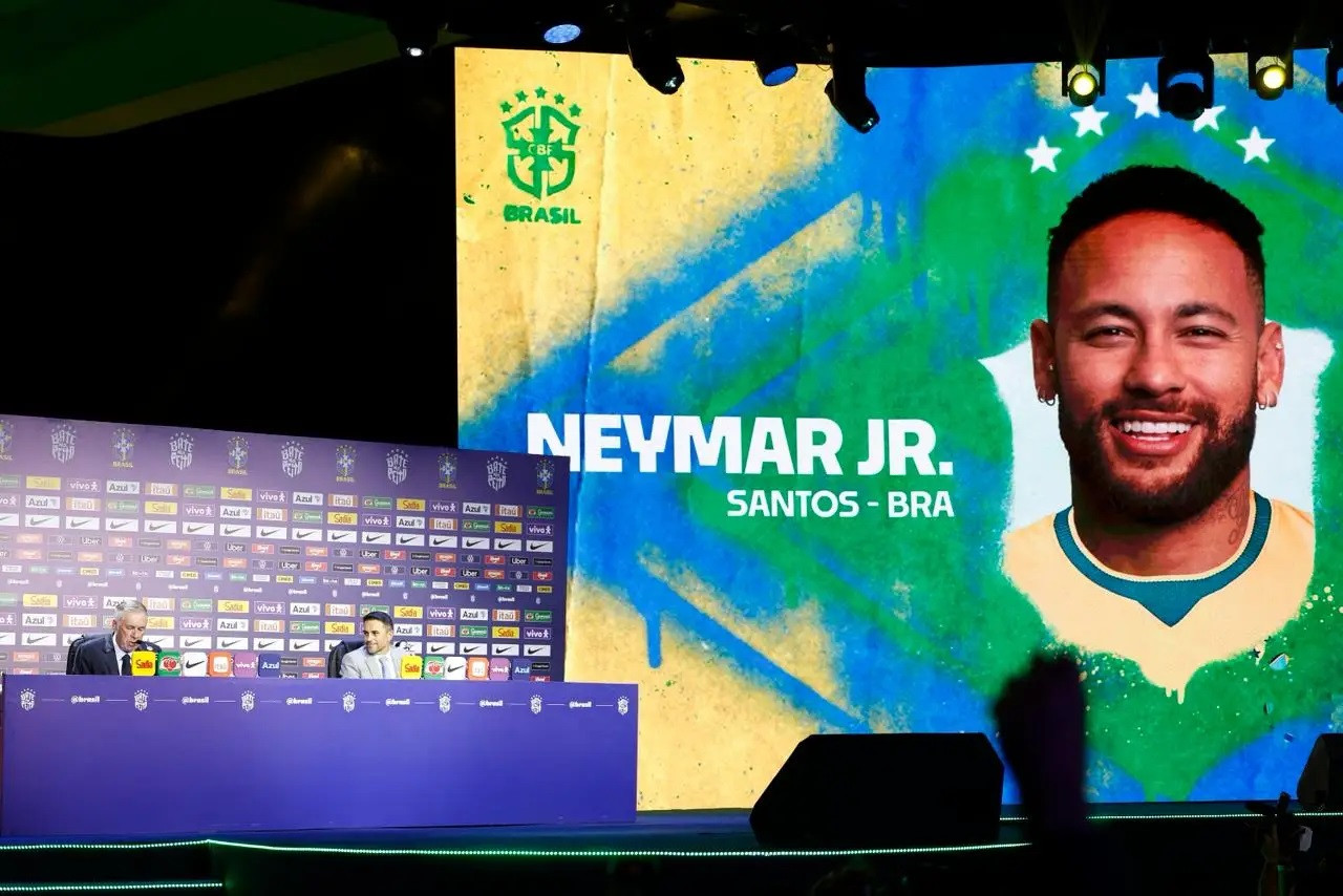 Ancelotti disse que trabalha para o Brasil chegar à final ... e ganhar o título. Rafael Ribeiro / CBF