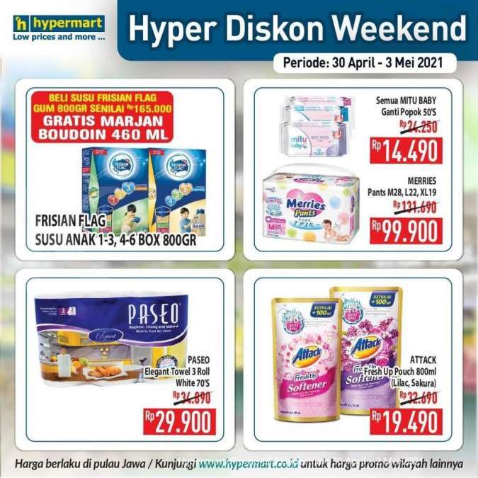 Katalog Promo Hypermart 30 April - 3 Mei 2021 
