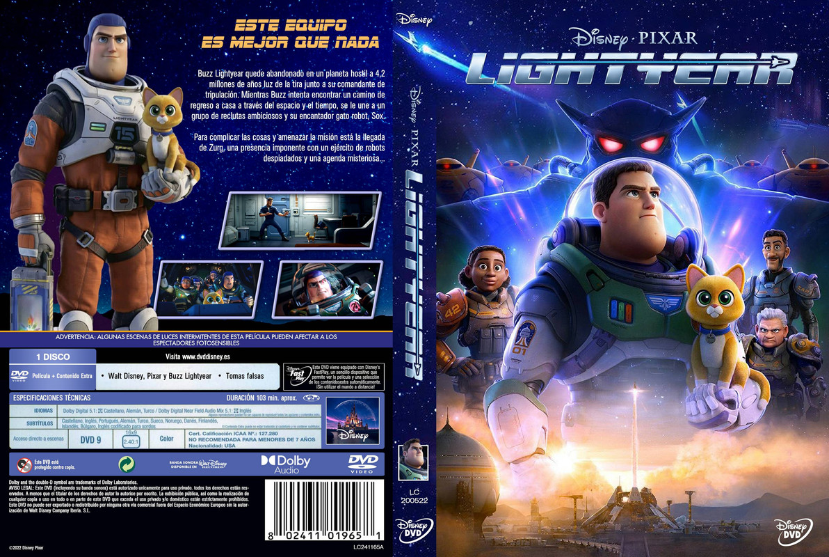 Lightyear (2022) WEBRip 1080p Latino Final ZS