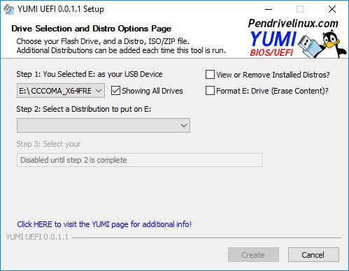 YUMI (Your Universal Multiboot Installer) UEFI 0.0.1.4 YUMI (Your Universal Multiboot Installer) UEFI 0.0.1.4