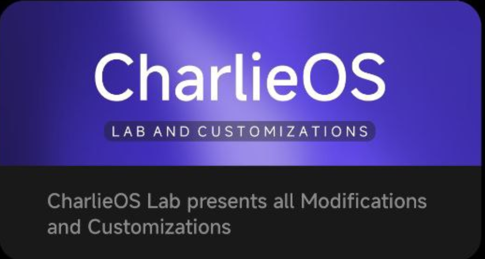 CharlieOS Preview