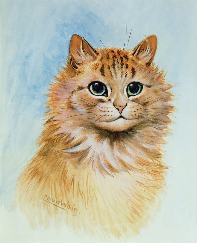 1-Louis-Wain-Ginger-Tom-Meister-Drucke-550333