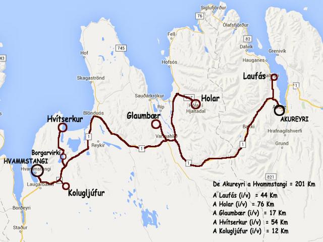 ISLANDIA en 11 DÍAS con 4x4 - Agosto 2016 - Blogs de Islandia - DÍA 8 (17/08/2016) –De Akureyri a Hvammstangi (1)