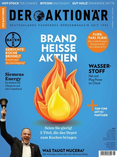 Cover: Der Aktionär Magazin Nr 29 vom 14  Juli 2023