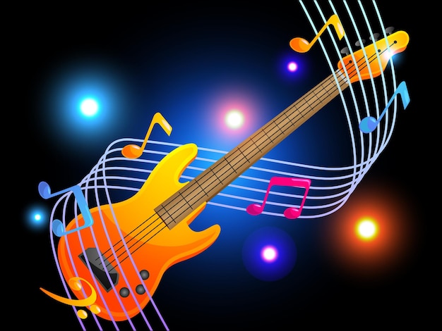 4 string bass guitar chords