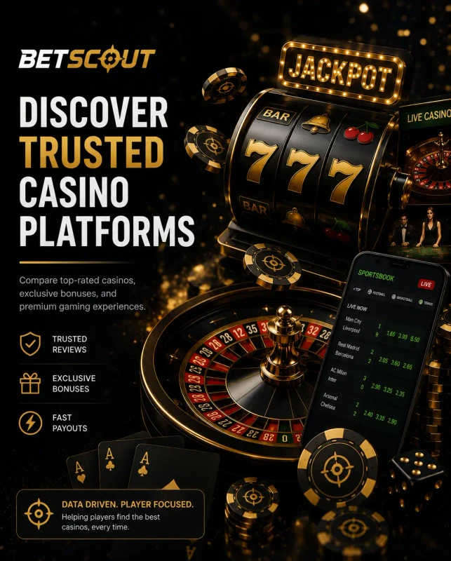 BetScout — Australia's trusted casino comparison platform