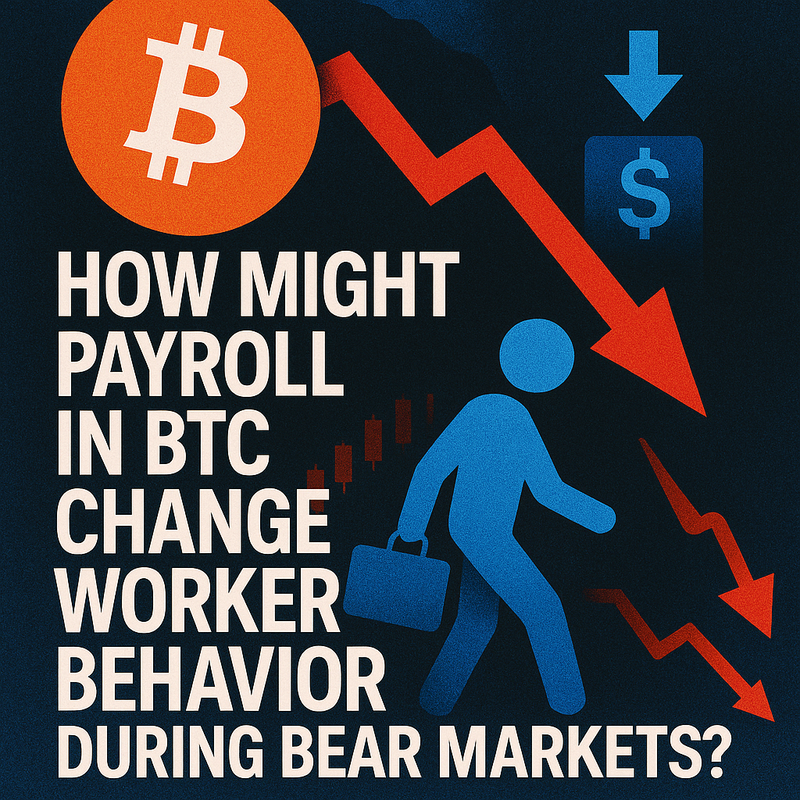 How might payroll in BTC change worker behavior during bear markets?