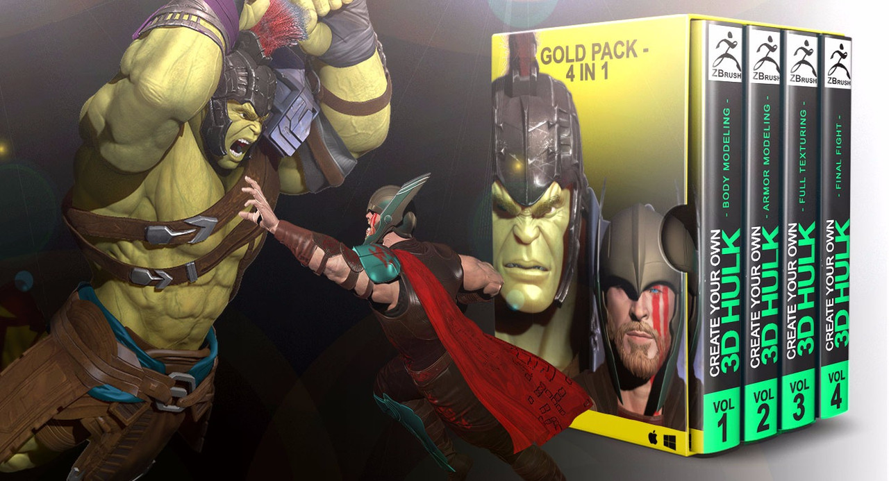 Create your own Hulk   Gold Pack
