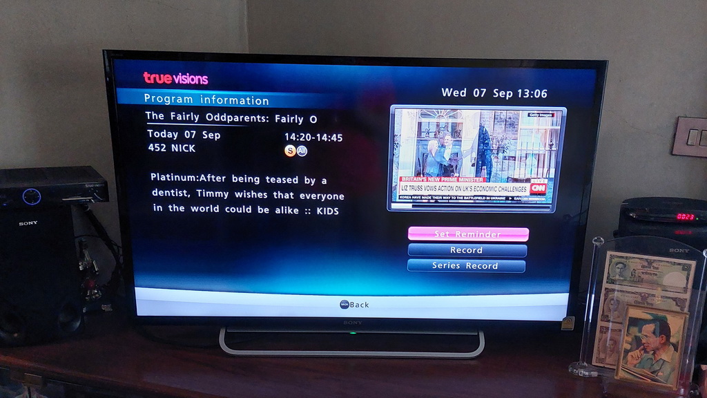 EPG blurb for The Fairly Oddparents, Fairly Odder: 'After being teased by a dentist, Timmy wishes that everyone in the world could be alike' (The Same Game, season 1 of the original series)