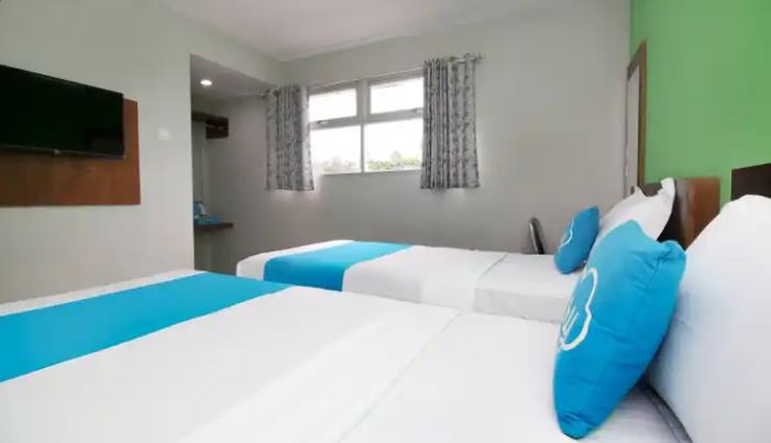 Kamar penginapan di Airy Eco Raya Lembang 182 Bandung