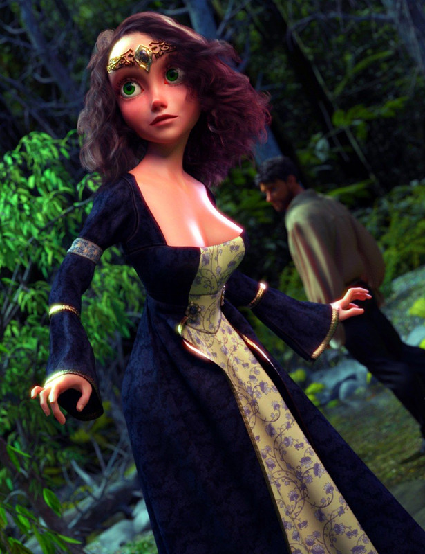 Toon Princess for Genesis 8 Female