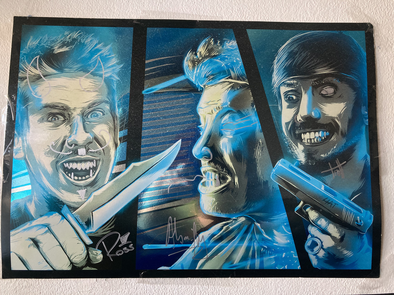 My signed hat films poster 2016