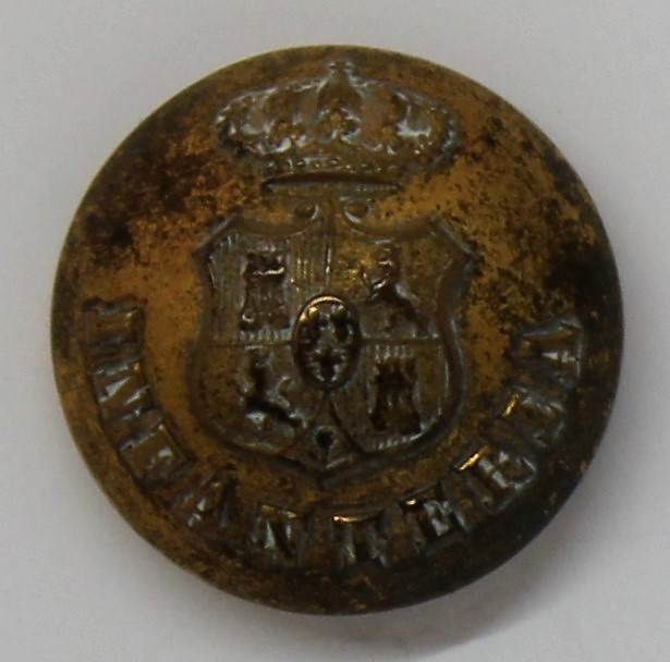 Botón de infantería (1867-1870). 2005-ESP-BOT-0525-INFANTERIA-1867-06-09-01