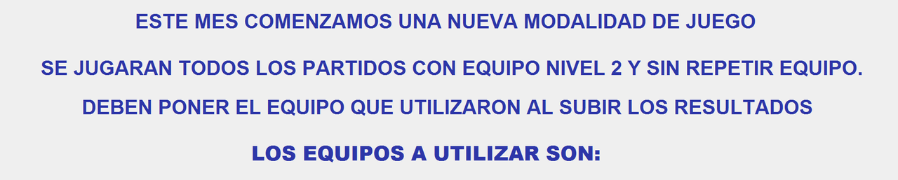 NUEVA MODALIDAD