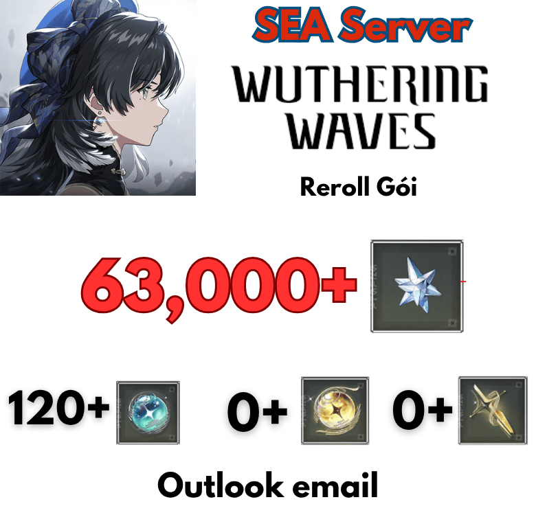 [SEA] Wuthering Waves Reroll Account 