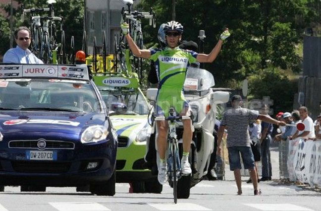 La vittoria di Nibali al Giro dellAppennino 2009 (foto Bettini)