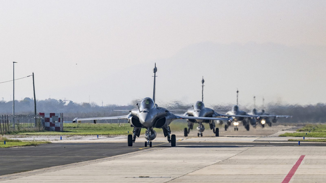 U Hrvatskoj u toku zajednička  francusko-hrvatska vazduhoplovna  vežba sa borbenim avionima Rafal 2