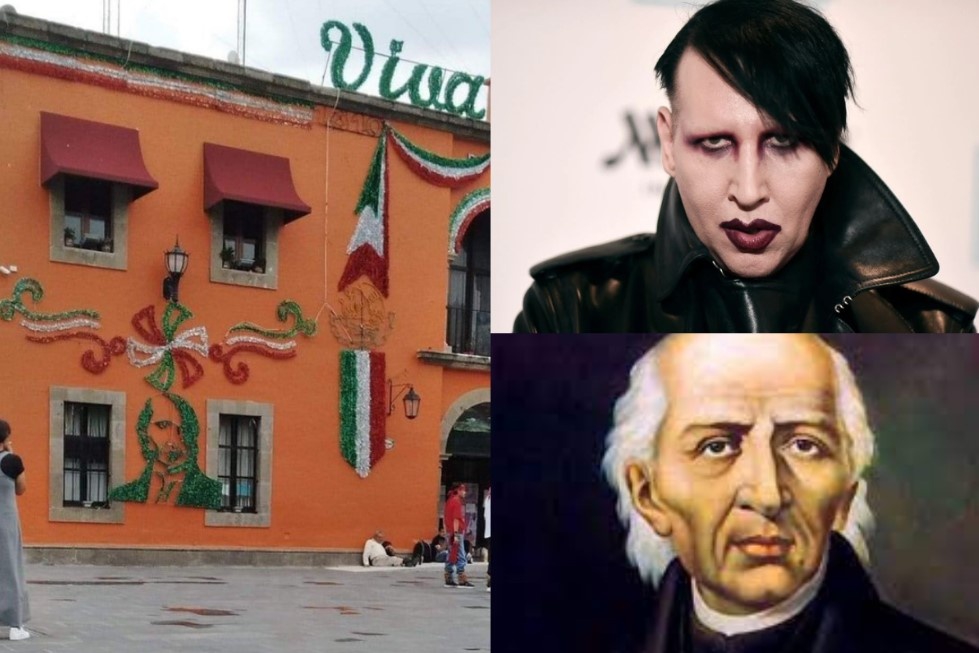 ¿Miguel Hidalgo reencarna en Marilyn Manson?, fotografía lo revela