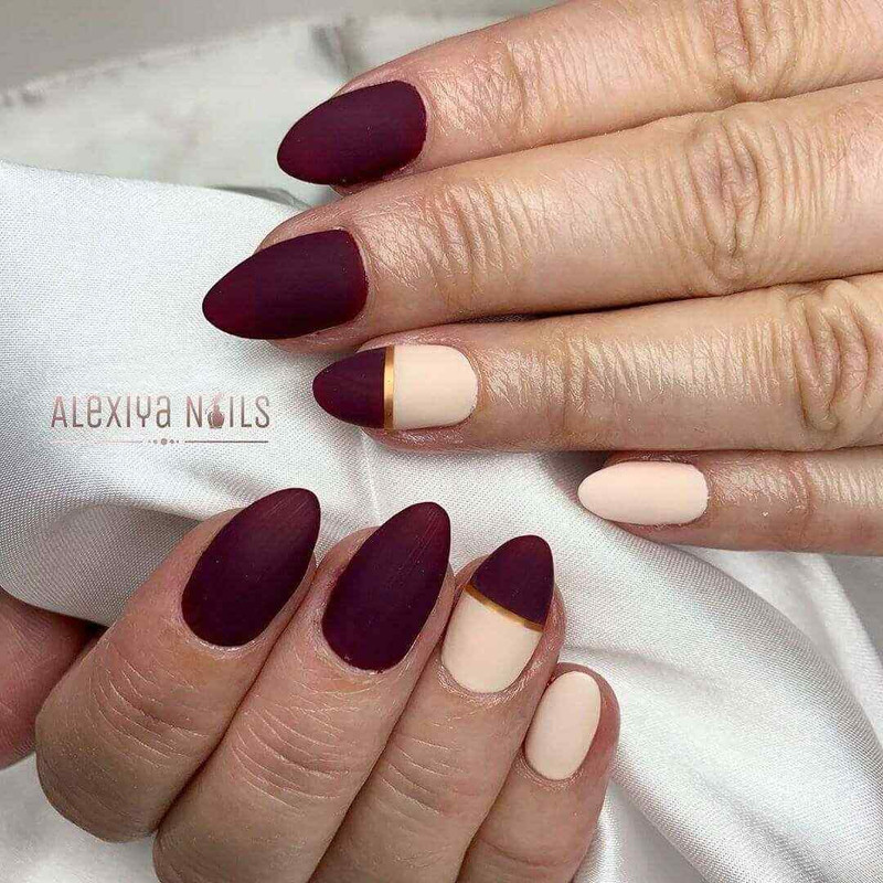 Imágenes de uñas de acrilico nude