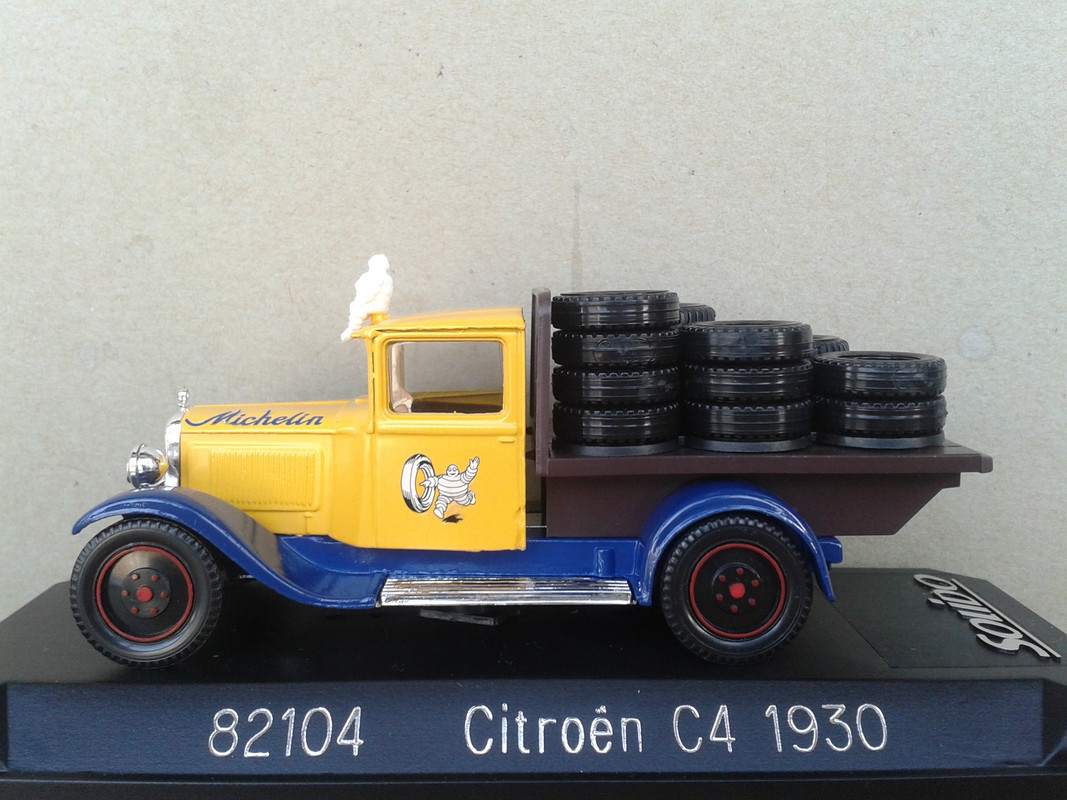 1931 Citroën C4F Plataforma “Michelin” (Solido) (8)