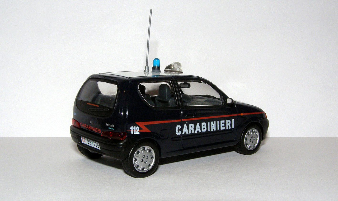 1998 FIAT Seicento Elettra Carabinieri (Grani & Partners for DeA