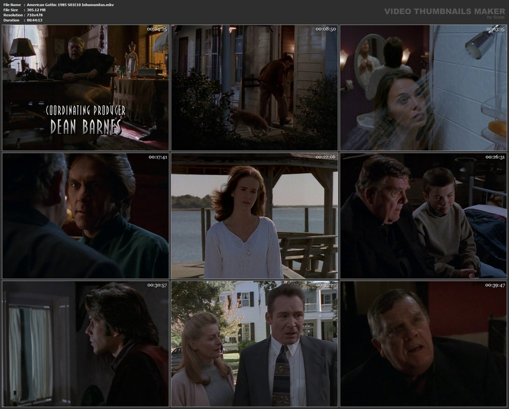 American Gothic 1985 S01E10 Inhumanitas.mkv