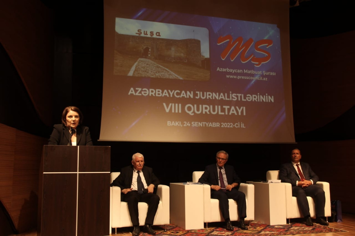Jurnalistlərin VIII qurultayında bir sıra qərarlar