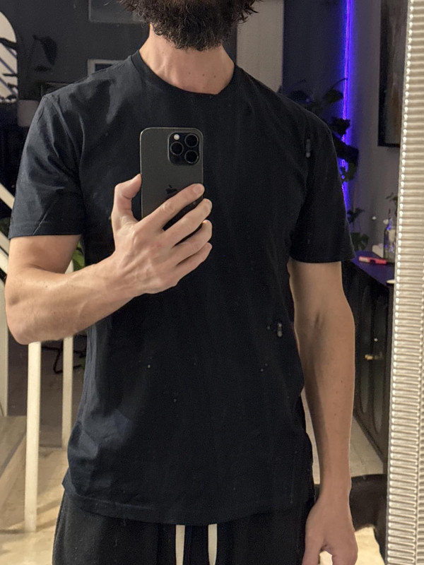 Remera Slim Fit negra