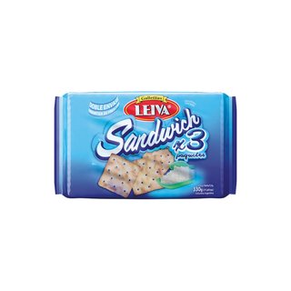 5138 | Galletitas Sandwich Clasica Leiva X3 X 300grs