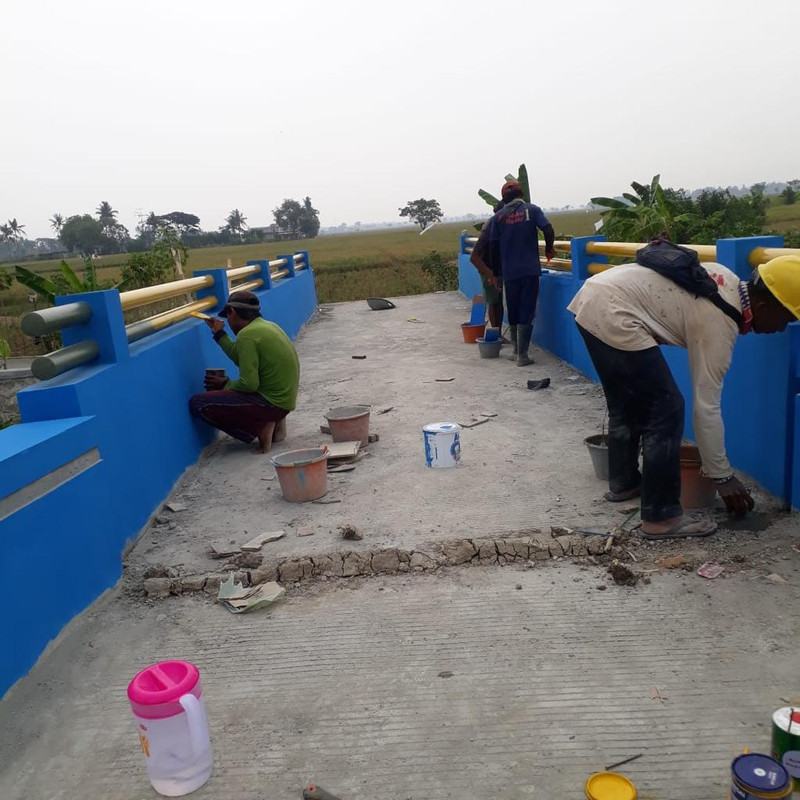 IMG-20211220-WA0001 Petani di Pebayuran Apresiasi Pemkab Bekasi Bangun Jembatan Untuk Ke Persawahan