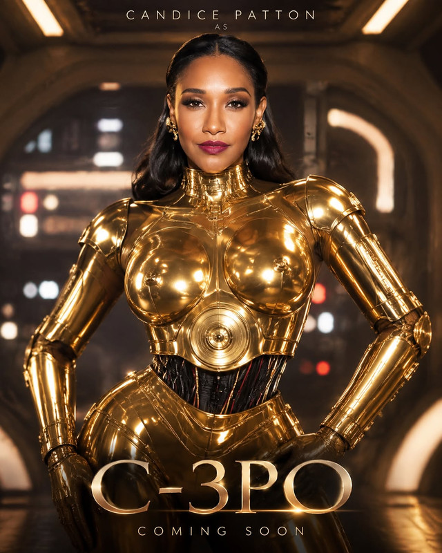 Candice Patton C 3PO
