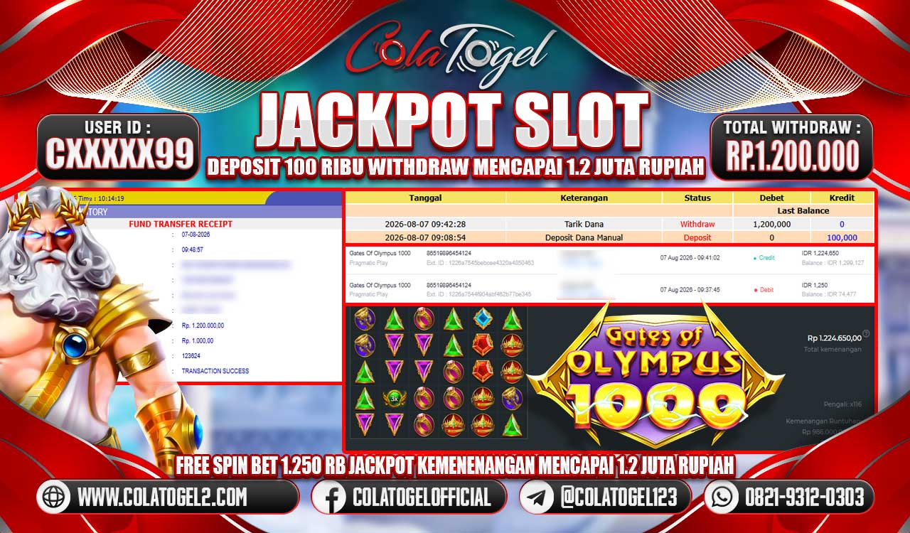 JACKPOT SLOT GACORR!!