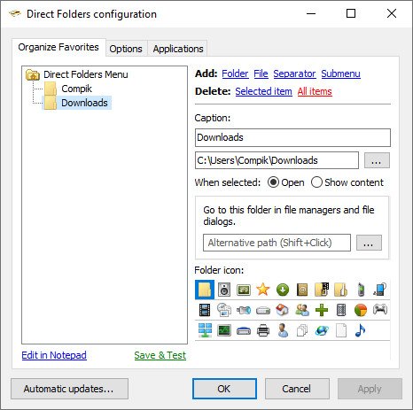 CodeSector Direct Folders Pro 4.2