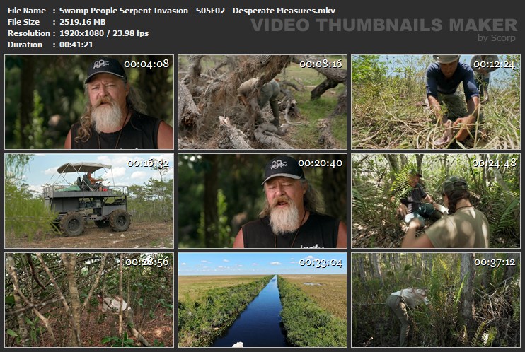 Swamp People Serpent Invasion - S05E02 - Desperate Measures.mkv