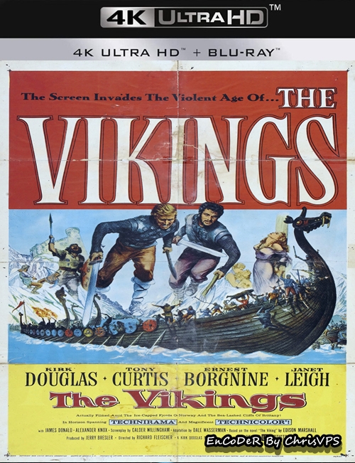 Wikingowie / The Vikings (1958) MULTI.HDR.UP.AI.2160p.BluRay.FLAC.AC3-ChrisVPS / LEKTOR i NAPISY