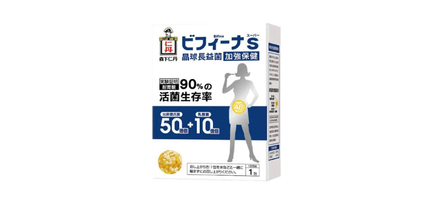 【森下仁丹】晶球長益菌