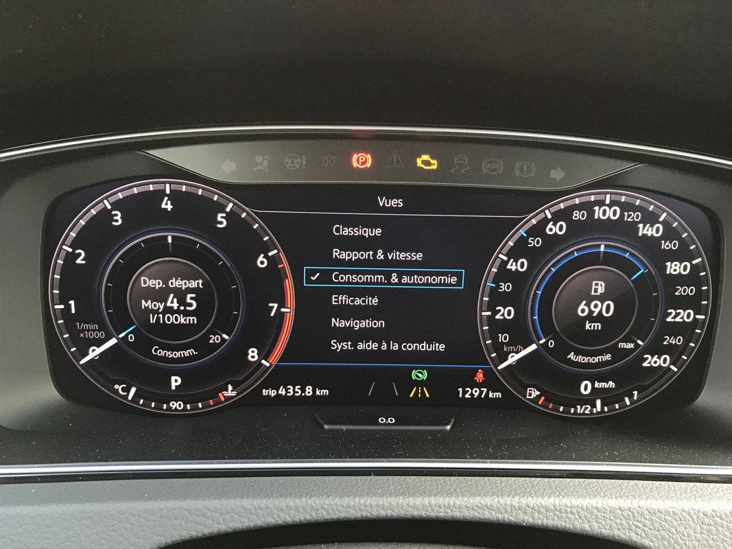 Golf Active Info Display