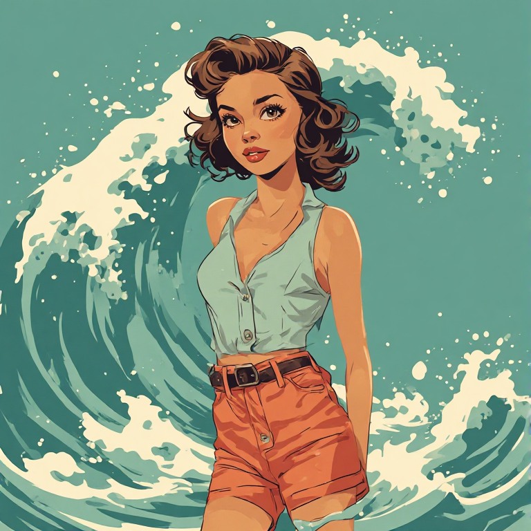 Pin-Up-style-Naked-Young-Girl-U-(4)