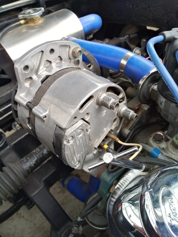 alternator - achter