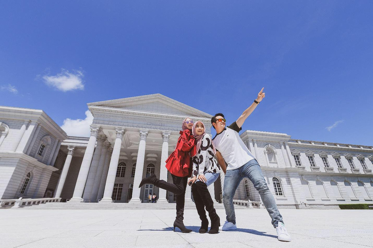 bergambar di Chimei Museum Taiwan