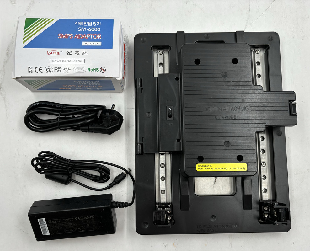 SAMSUNG JN-3DFAJ-UVH-02 GH81-16262A 3D FILM ATTACH JIG (ONLY BASE)