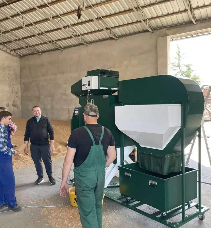 Зерновий аеродинамічний сепаратор ІСМ