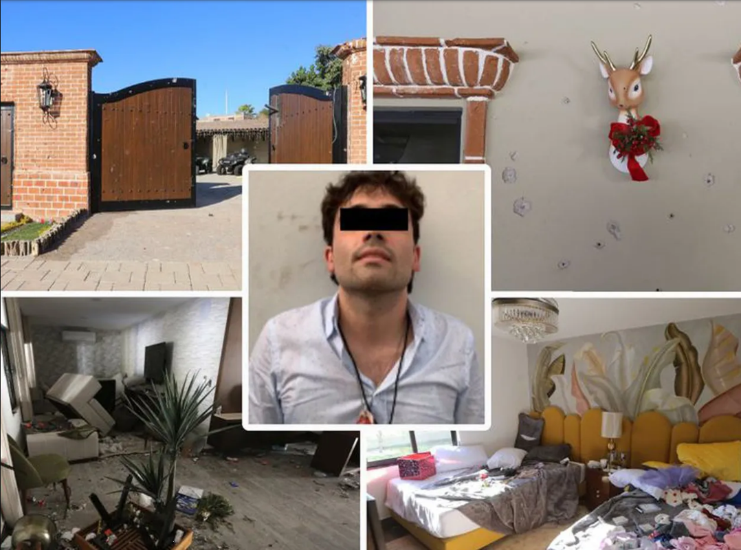 Así es la lujosa casa de Ovidio Guzmán, “El Ratón”