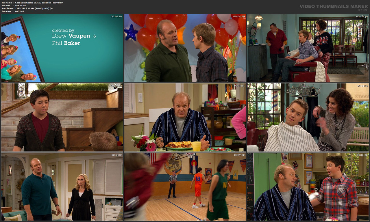Good Luck Charlie S03E02 Bad Luck Teddy.mkv