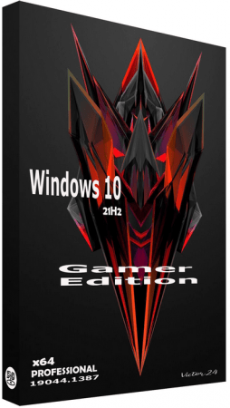 Windows 10 Pro 21H2 19044.1387 Gamer Edition x64 En-US Preactivated