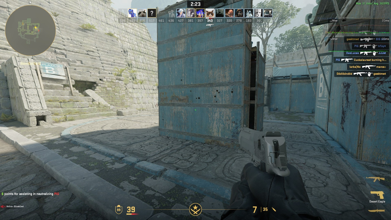 nice frametime all of a sudden