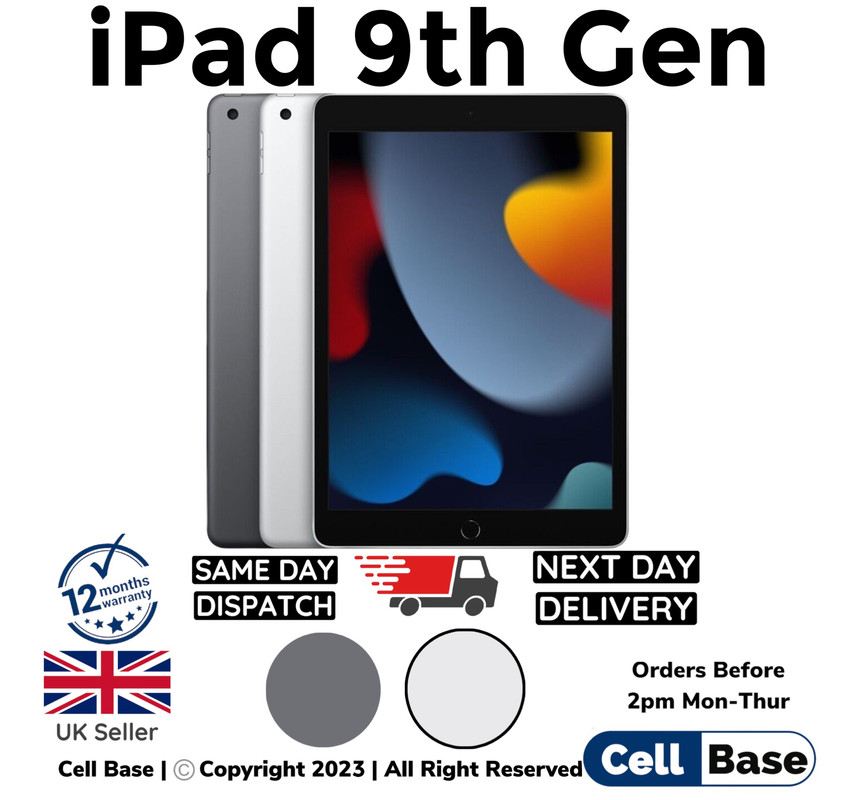 Apple iPad 9th Gen (2021) 10.2