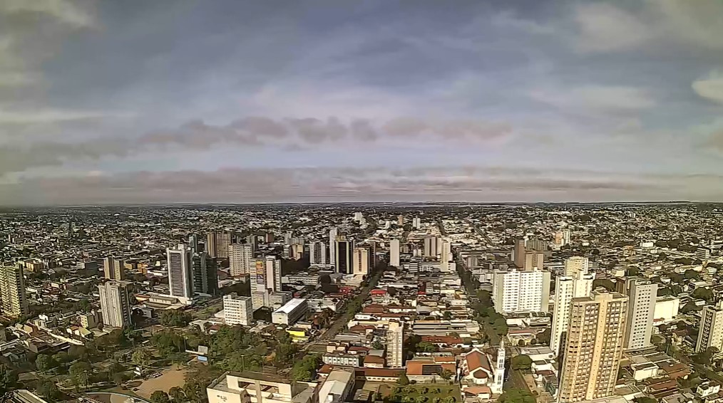 Campo Grande nesta manhã de sábado