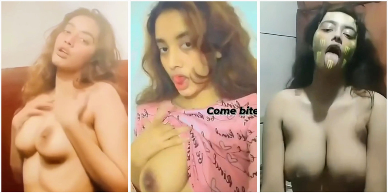 Famous Insta reel queen Latest most exclusive viral video full nude with full face showing her boob hd